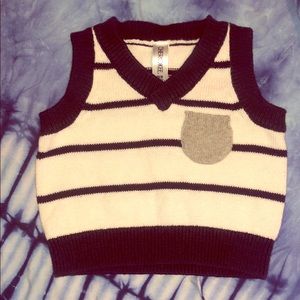 Cherokee newborn Sweater Vest